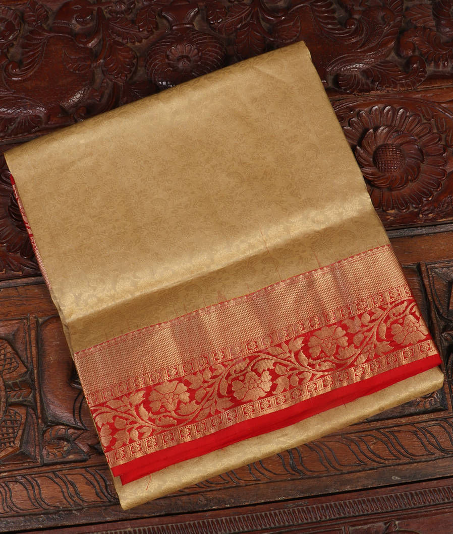 Beige Soft Silk Saree T429061-image