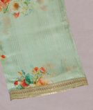 Green Kora Organza Embroidery Saree T4350971