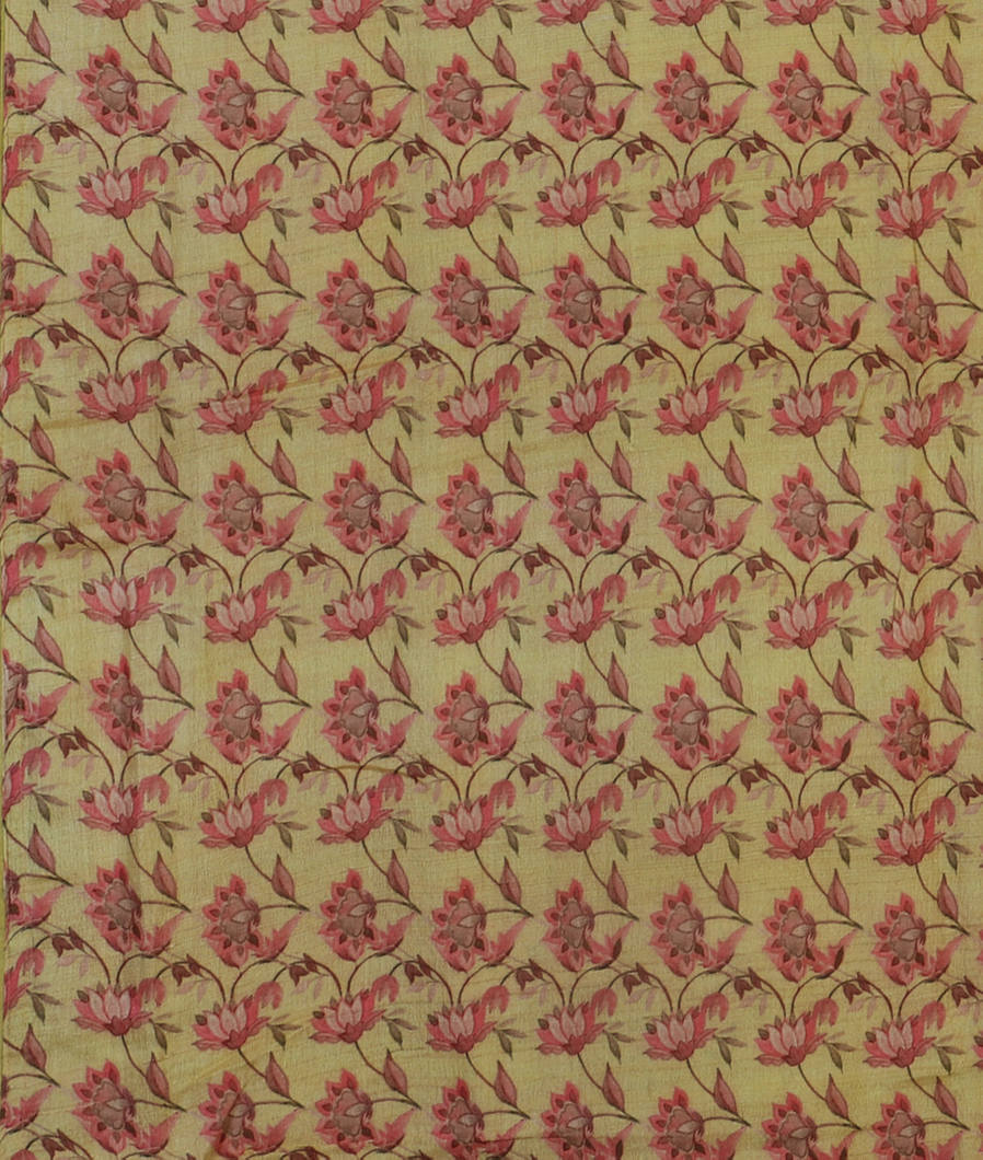 Green Tussar Embroidery Saree T3935563