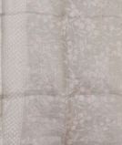Grey Silk Kota Embroidery Saree T3973143