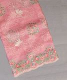 Pink Silk Kota Embroidery Saree T4318591