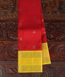 Red Handwoven Kanjivaram Silk Saree T3860051