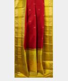 Red Handwoven Kanjivaram Silk Saree T3860052