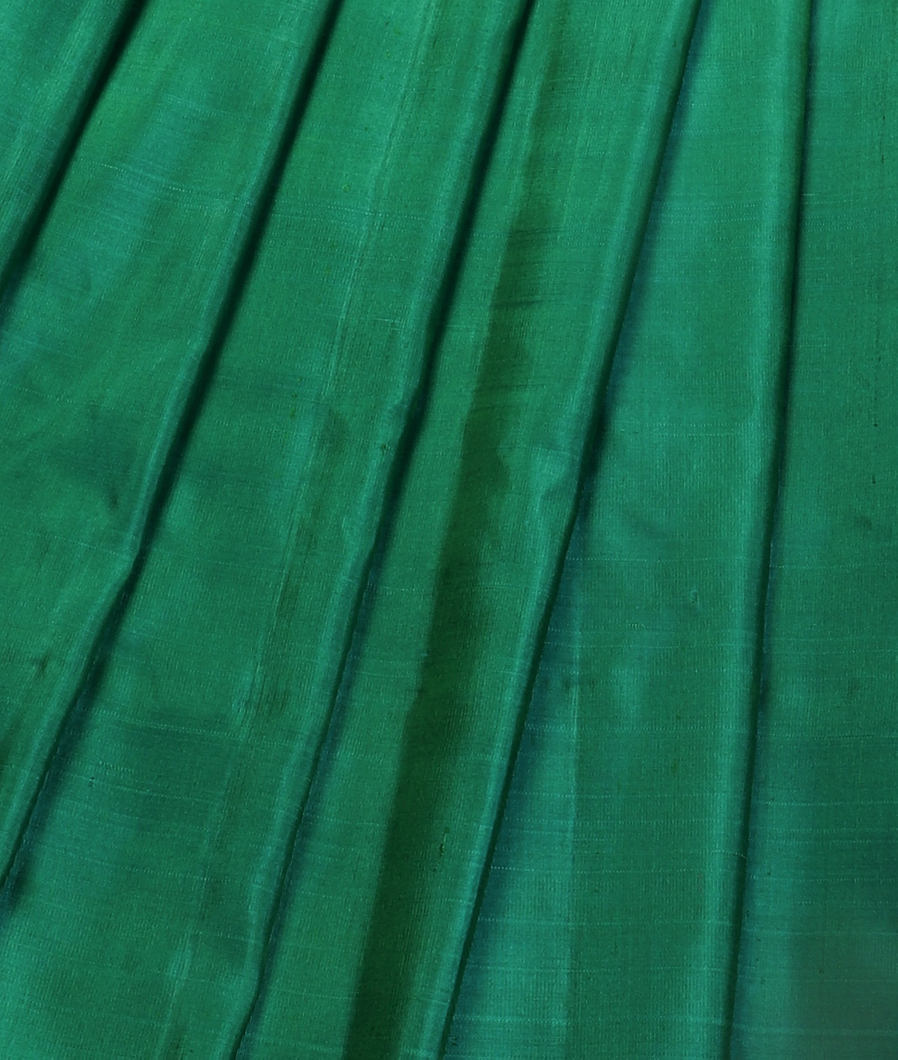 Green Gadwal Silk Saree T3570994