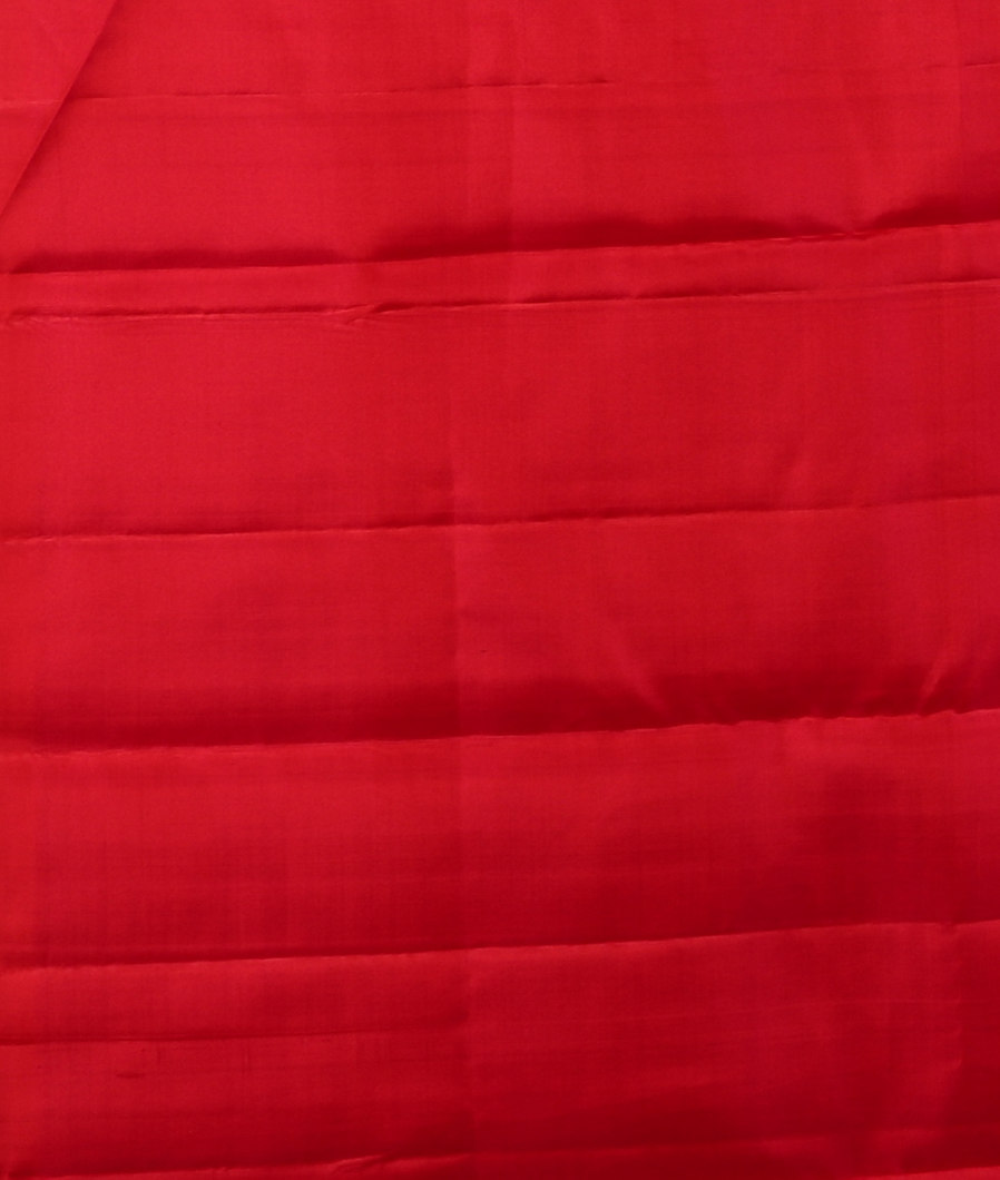 Red Handwoven Kanjivaram Silk Saree T4180673