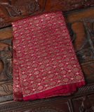 magenta Banaras Silk Blouse T4338021