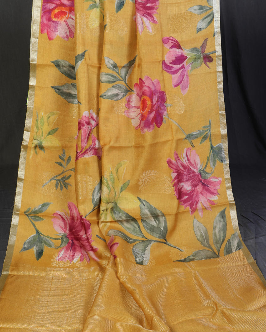 yellow-tussar-printed-saree-t438917-t438917-c