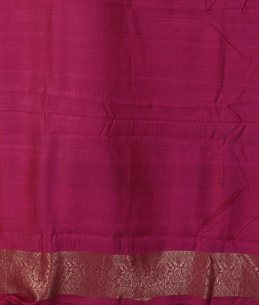 Green Banaras Tussar Saree T4144443