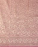 Pink Banaras Georgette Silk Saree T4400593