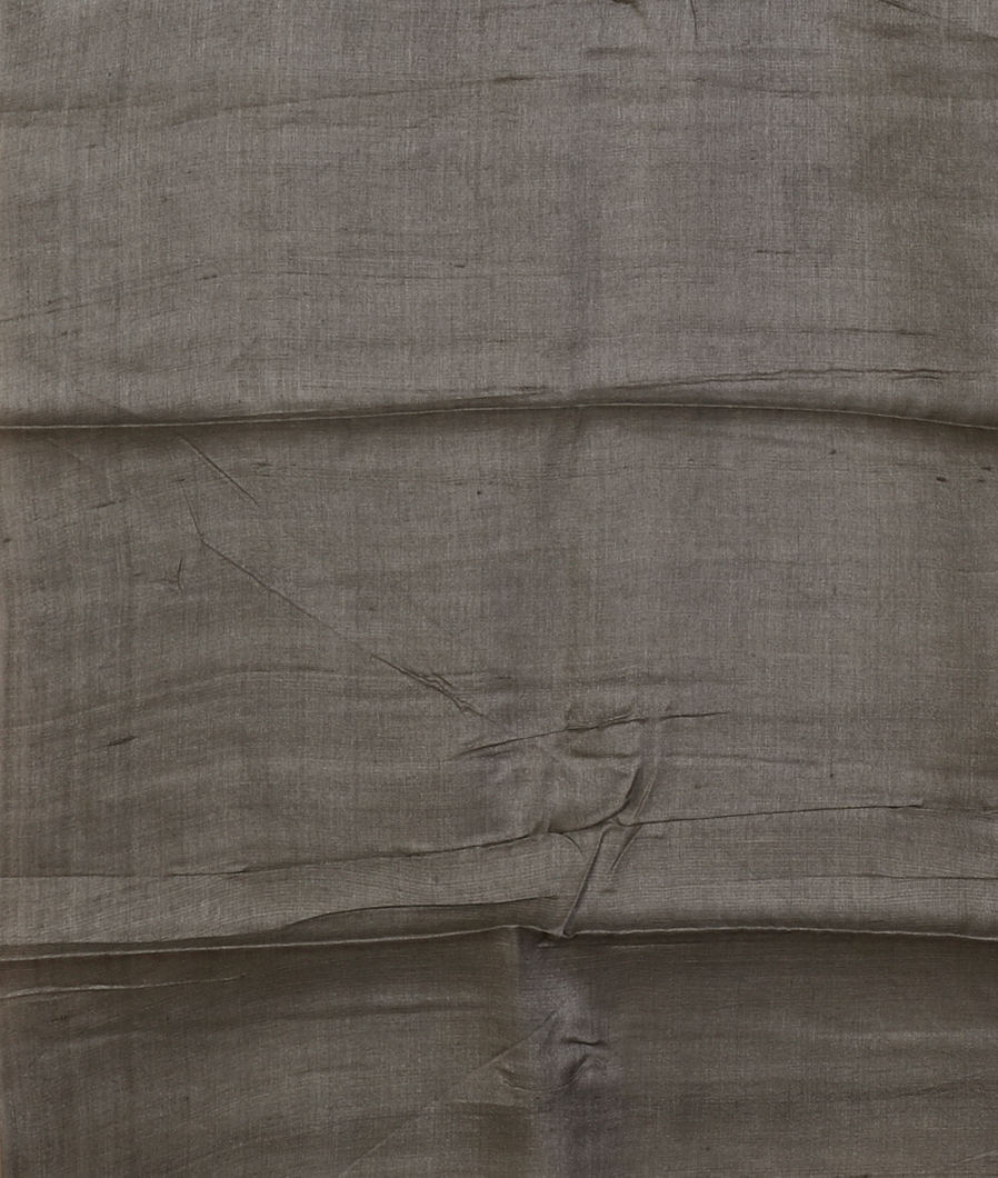 Grey Tussar Printed Saree T3949543