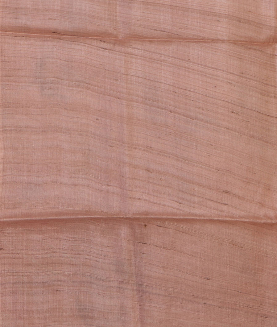 Pink Tussar Printed Saree T4303483