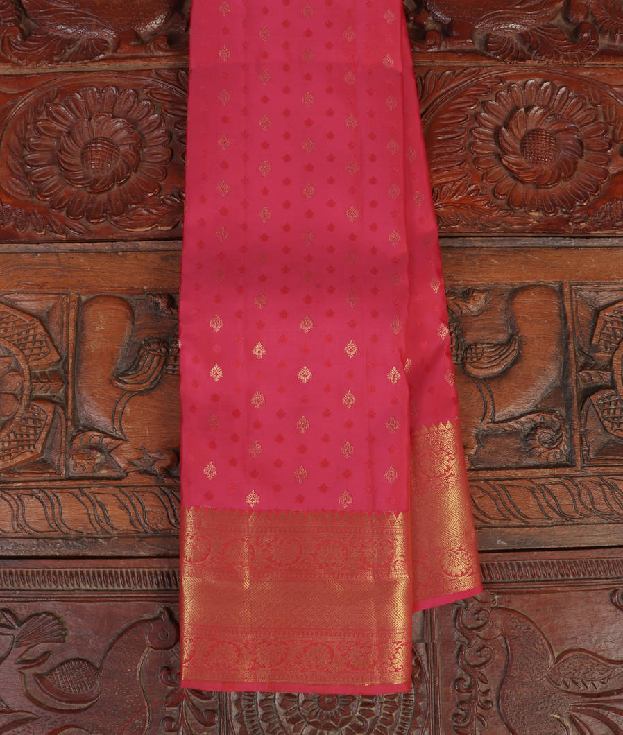 Magenta Soft Silk Saree T437430-image