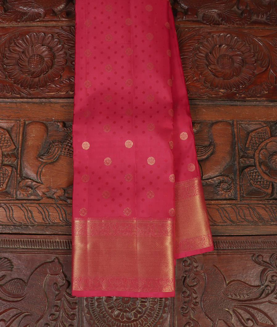 Magenta Soft Silk Saree T437364-image