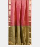Pink Handwoven Kanjivaram Silk Saree T4369582