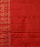 Red Handwoven Kanjivaram Silk Saree T4181463