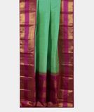 Green Handwoven Kanjivaram Silk Saree T4363872