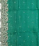 Green Kora Organza Embroidery Saree T4327663