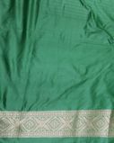 Green Banaras Silk Saree T4252083