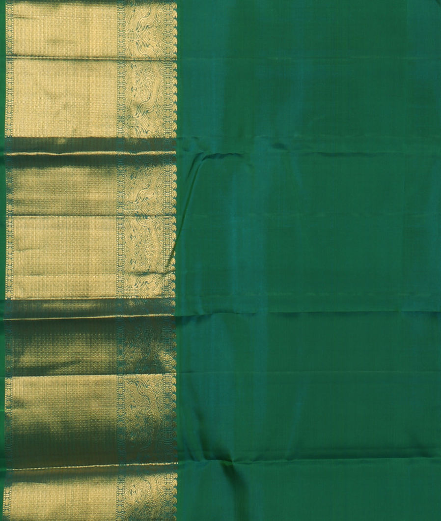 Black Handwoven Kanjivaram Silk Saree T4368323