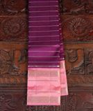 Purple Handwoven Kanjivaram Silk SareT4243731