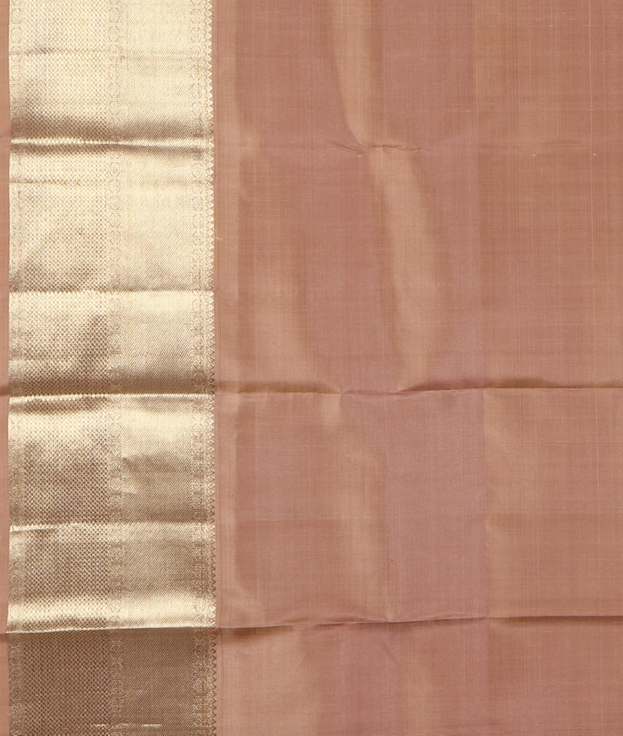 Light Pink Handwoven Kanjivaram Silk Saree T4181823