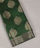 Green Chaniya Silk Saree T4118661