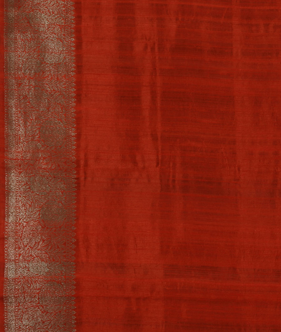 Green Banaras Tussar Saree T4246623