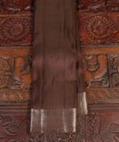 Brown Handwoven Kanjivaram Silk Saree T4364191