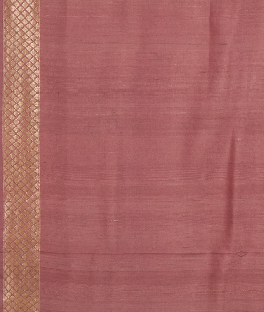 Pink Banaras Tussar Georgette Saree T4243213