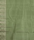 Green Handwoven Kanjivaram Silk Saree T3698423