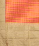 Pink and Yellow Handwoven Kanjivaram Silk Saree T808754