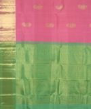 Pink Handwoven Kanjivaram Silk Saree T3702174