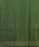 Green Banaras Cotton Saree T4415863