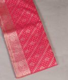 Pink Banaras Cotton Saree T4415621