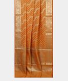 Yellow Banaras Cotton Saree T4415932