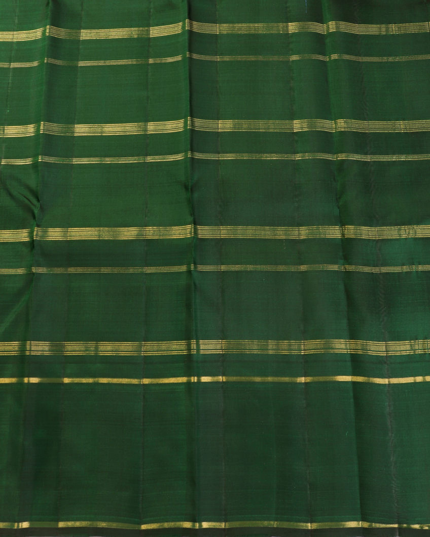 Multicolour Handwoven Kanjivaram Silk Saree T4384303