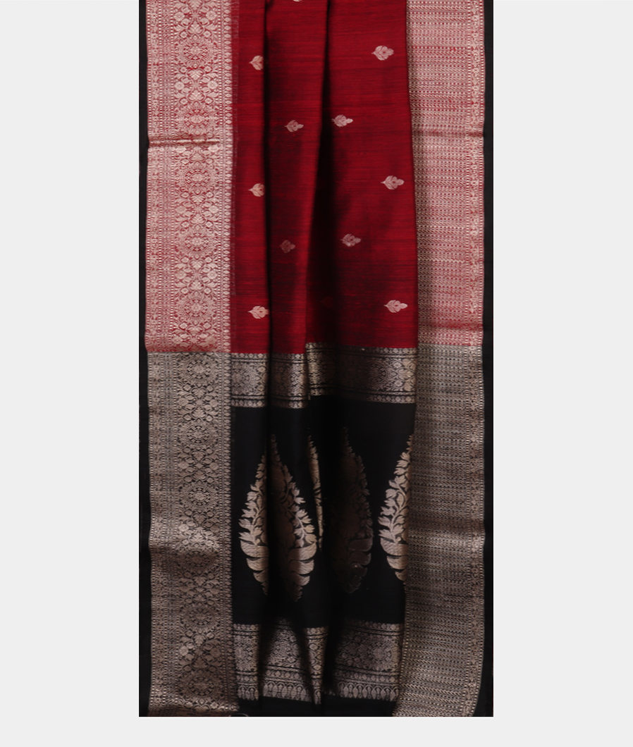 maroon-handwoven-tussar-saree-t433195-t433195-b