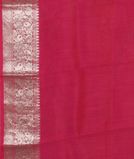 Reddish Pink Kora Organza Printed Saree T4304393