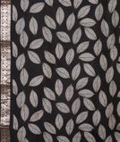 Black Kora Organza Printed Saree T4376613