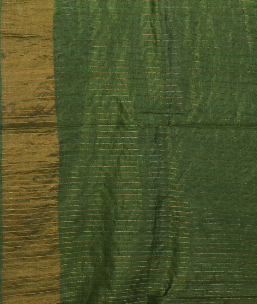 Beige Tussar Embroidery Saree T4259933