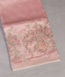 Pink Kora Organza Embroidery Saree T4327741