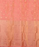 Peach Handwoven Kanjivaram Silk Saree T4423484