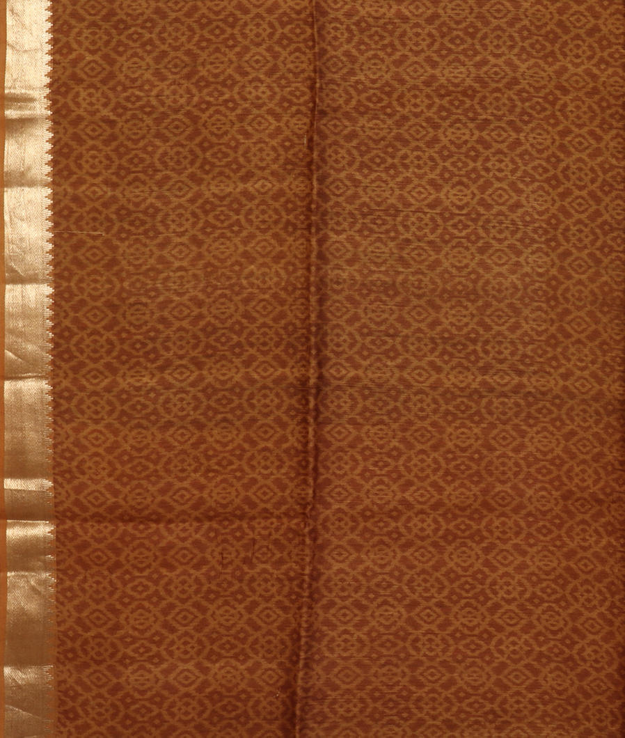 Green Tussar Printed Saree T4430983