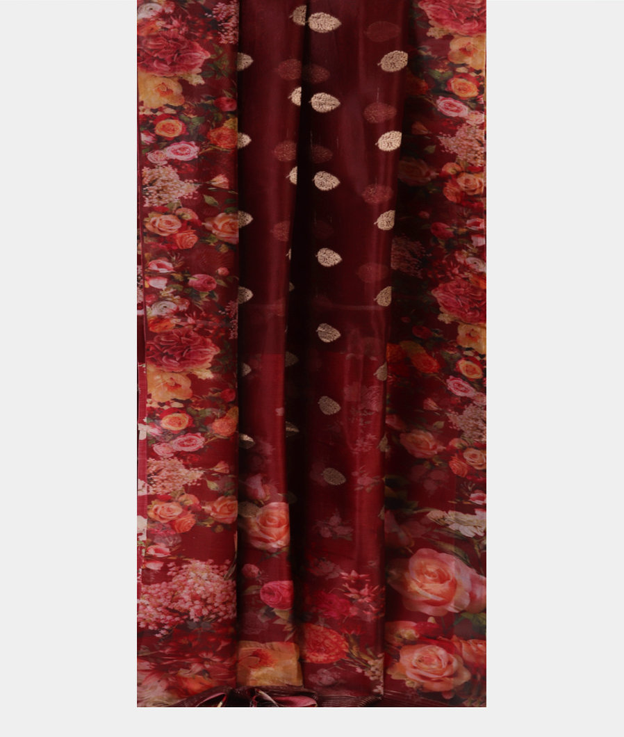 maroon-kora-organza-printed-saree-t416351-t416351-b