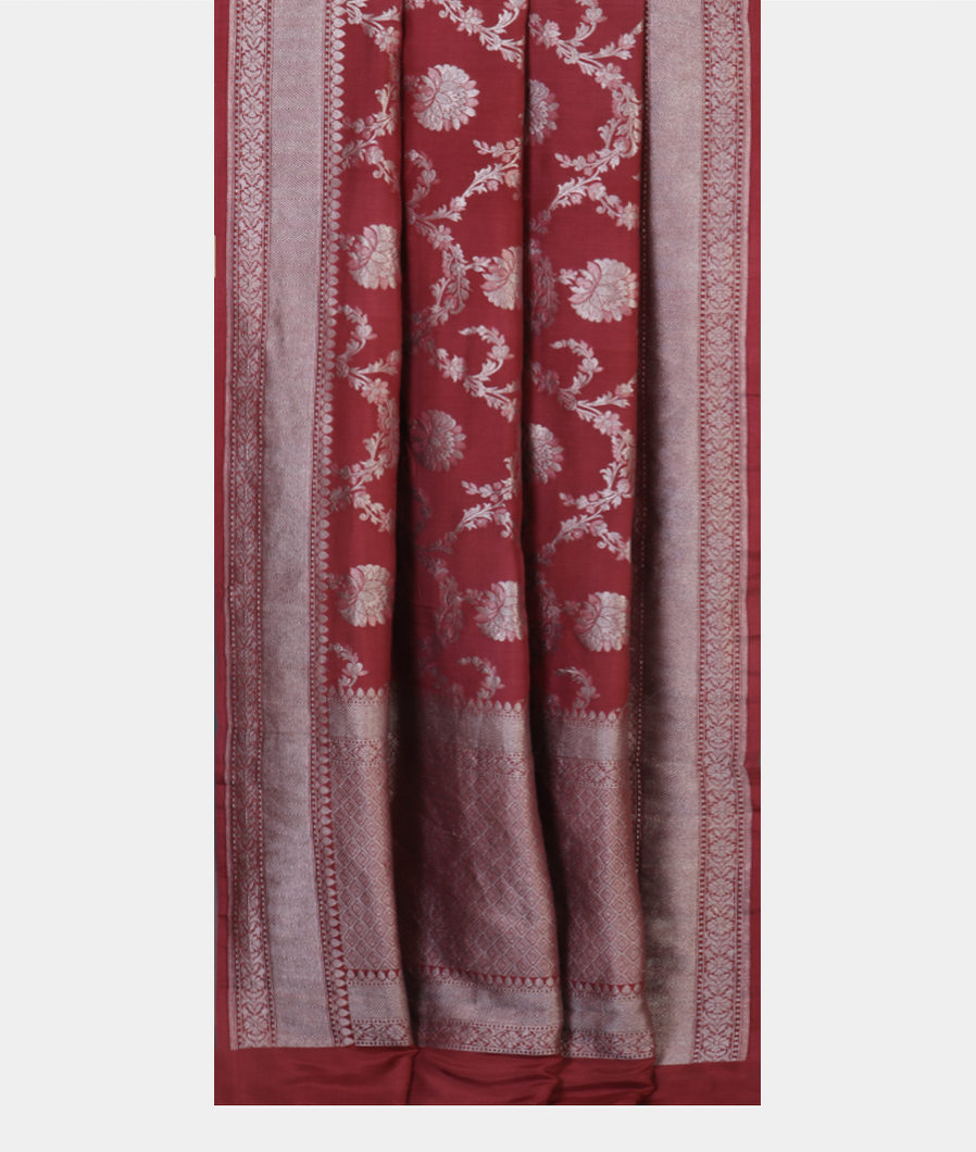 Pink Banaras Kathan Silk Saree T3964722