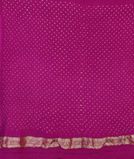 Magenta Pink Banaras Georgette Silk Saree T4355593