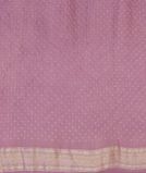 Lavender Banaras Georgette Silk Saree T4355613