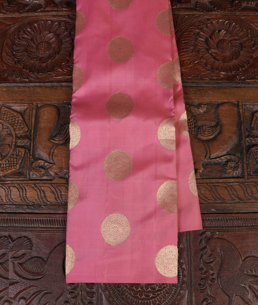 Pink Handwoven Kanjivaram Silk Saree T429803-image