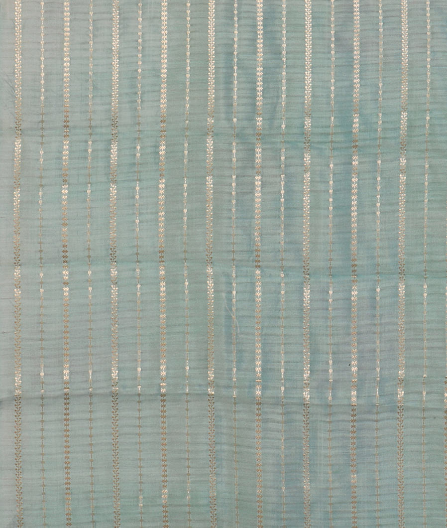 Blue Kora Organza Printed Saree T4420753