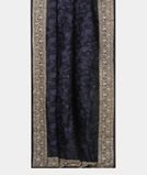 Blue Kora Organza Embroidery Saree T4328072